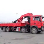ሆዎ 30ቶን አንጓ ቡም ክሬንectrical Fault Maintenance of Bridge Cranes Howo 30Ton Knuckle Boom Crane