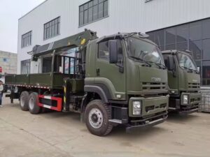 Isuzu 12Ton Truck Telescopic Crane