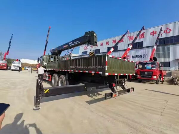 Isuzu 12Ton Truck Telescopic Crane