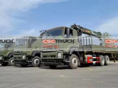Isuzu 12Ton Truck Telescopic Crane