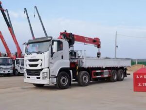Isuzu 20 Grúa yá x'ini xi nkuhi articulada ar tonelada
