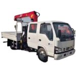 IsuzusisTuj Truck Telescopic Craneent of Ultra-long Attachment of Tower Crane Isuzu 3 Ton Truck Telescopic Crane