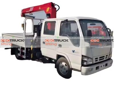 Isuzu 3 Ton Truck Telescopic Crane