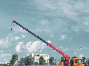 מִספָּר 10 מנוף בום טלסקופי טון