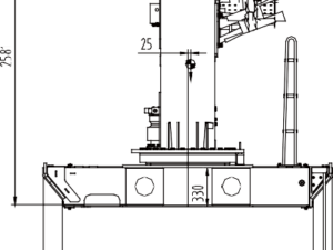 מִספָּר 10 מנוף בום טלסקופי טון