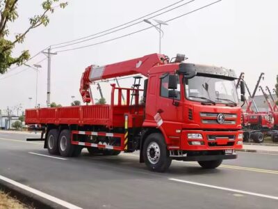 Shacman 12 TON Camionstamentkopesch Crane