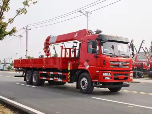 Shacman 12 Ton Truck Telescopic Crane