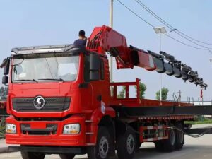 Shacman 20 Ton Knuckle Boom Crane Truck