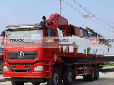 Shacman 20 Ton Knuckle Boom Crane Truck