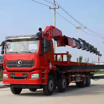 Shacman 20 Ton Knuckle Boom Crane Truck