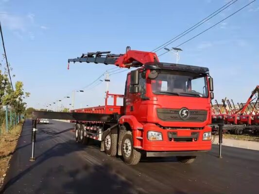 Shacman 20 Ton Knuckle Boom Crane Truck