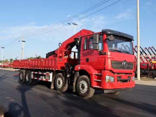 Shacman 20 Ton Knuckle Boom Crane Truck