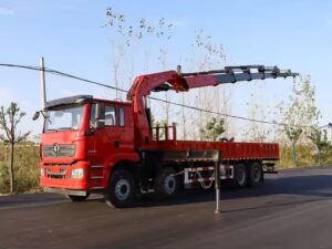 Shacman 20Ton Knuckle Boom Crane