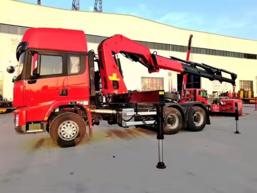 Shacman 25 Ton Knuckle Boom Garabia
