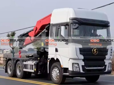 Shacman 25 Ton Knuckle Boom Crane Truck