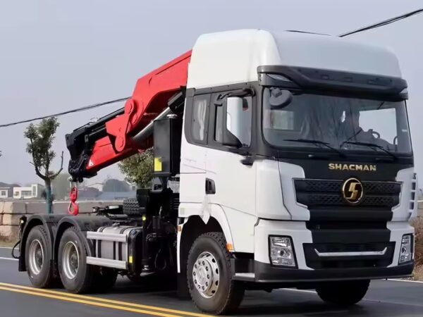 Shacman 25 Camion-grue à flèche articulée d'une tonne