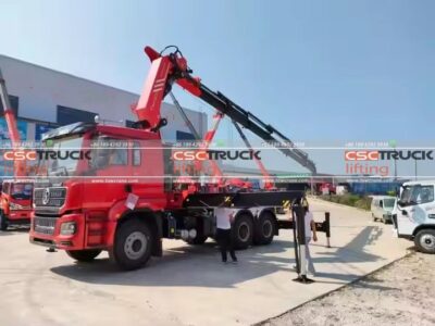 Shacman 30 Ton Knuckle Boom Crane Truck