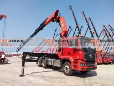Shacman 30 Ton Knuckle Boom Crane Truck