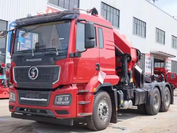 Shacman 35 Ton Knuckle Boom Crane Truck