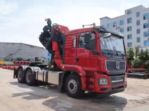 Shacman 35 Ton Knuckle Boom Crane Truck
