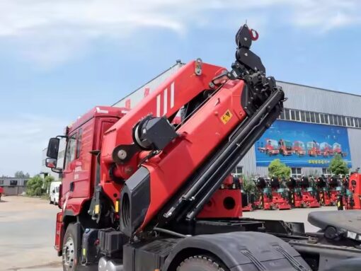 Shacman 35 Ton Knuckle Boom Garabi Kamioia