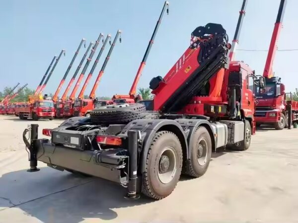 Shacman 35Ton Knuckle Boom Crane Truck