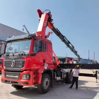 Shacman 35Ton Knuckle Boom Crane Truck