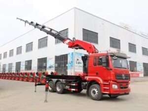 Shacman 40 Toni Knuckle Boom Crane Truck