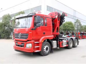 Shacman 40 Toni Knuckle Boom Crane Truck