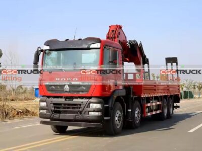 Sinotruk Howo 25 Ton Knuckle Boom Crane