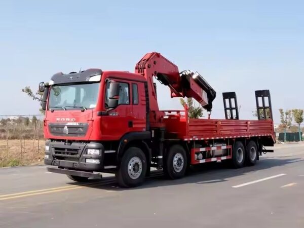 Sinotruk Howo 25 Ton Knuckle Boom Crane