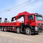 Chengetedzo Yekuchengetedza yeTower Crane Kudurura Sinotruk Howo 25 Ton Knuckle Boom Crane