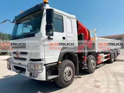 Sinotruk Howo 25 Ton Knuckle Boom Crane Truck