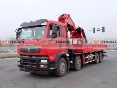 Sinotruk Howo 30 Ton Knuckle Boom Crane Truck