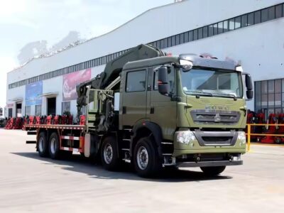 Sinotruk Howo 30 Ton Knuckle Boom Crane Truck