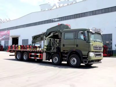 Sinotruk Howo 30 Ton Knuckle Boom Crane Truck