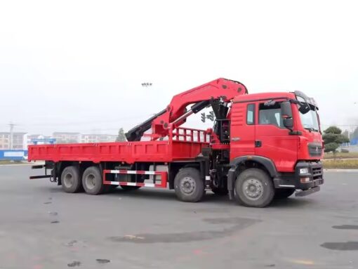 Sinotrok Howo 30 ឡានដឹកទំនិញស្ទូច Knuckle