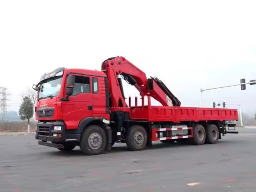 Sinotrok Howo 30 ឡានដឹកទំនិញស្ទូច Knuckle