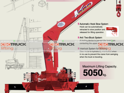 UNIC 5 Ton Telescopic Crane