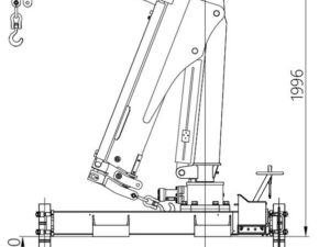 XCMG 1.5 טון קנוקל בום קריין