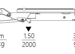 XCMG 1.5Ton Knuckle Boom Crane