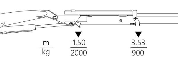 XCMG 1.5Ton Knuckle Boom Crane