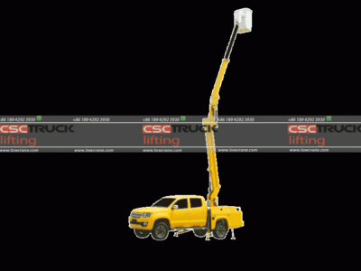 Dongfeng Nissan 12 Meter Articulated Bucket Lift Truck