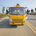 Mirayiridzo yekushandisa yekushandisa yakachengeteka kushandiswa kweshongwe cranesanes FAW 20 Meters Telescopic Aerial Lift Truck