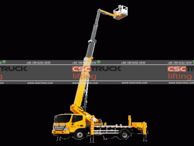 Foton 27.6 Meter Articulated Bucket Lift Truck