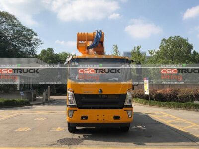 Howo 21.7 Meters Insulated Bucket Truck