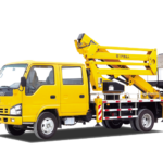 Ісузуn KnowМетровы шарнірна-каўшовы пагрузчык Isuzu 19.2 Meter Articulated Bucket Lift Truck