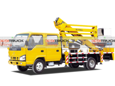 Isuzu 19.2 Meter Articulated Bucket Lift Truck