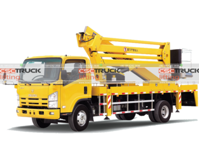 Isuzu 24.8 Meter Articulated Bucket Lift Truck