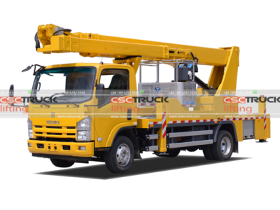 Isuzu 25.5 Meter Articulated Bucket Lift Truck